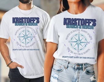 Camiseta inspirada en Disney de búsqueda y rescate de Kristoff