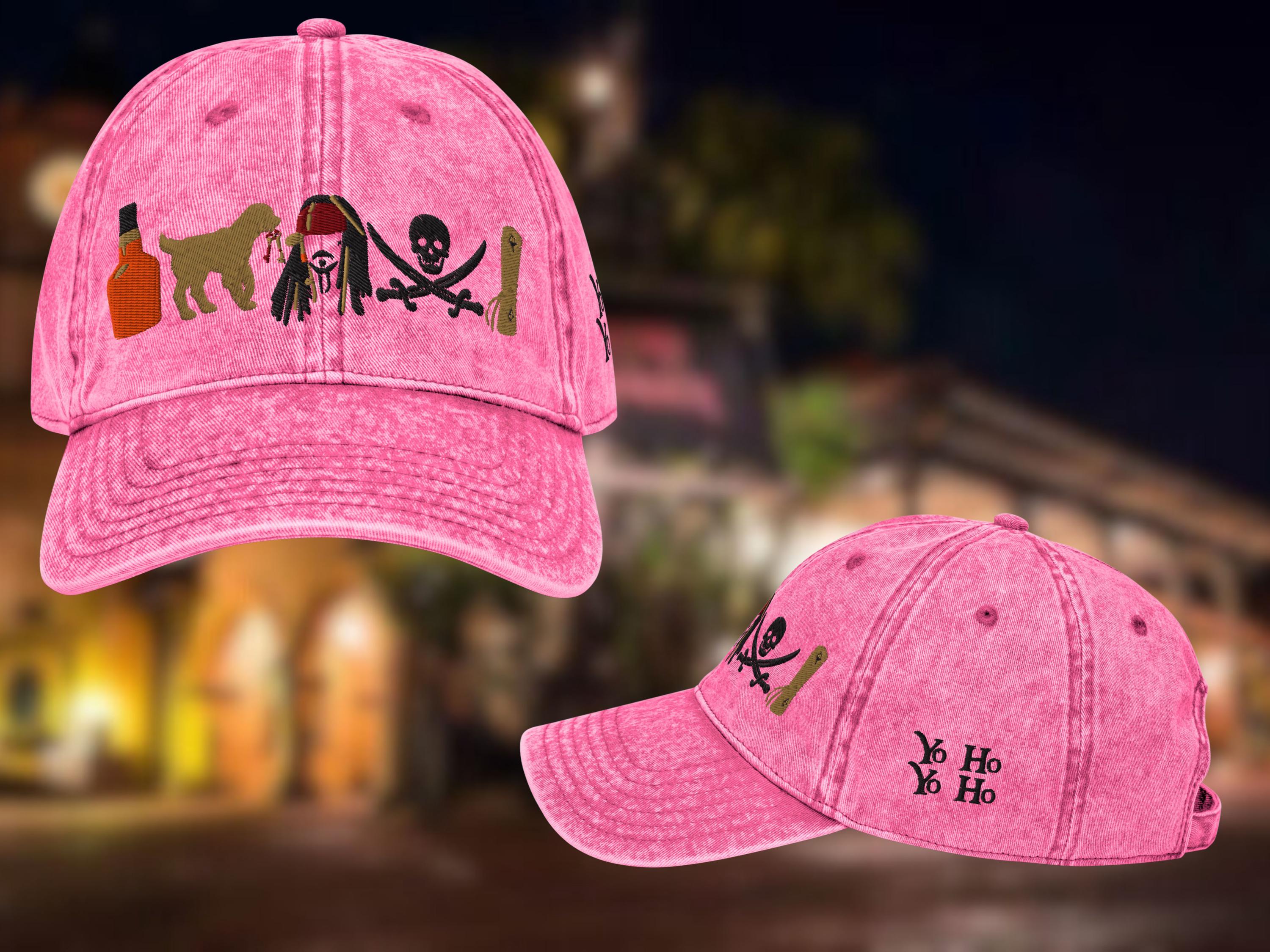 Pirates of the Caribbean Icon Dad Hat, Embroidered Cotton 