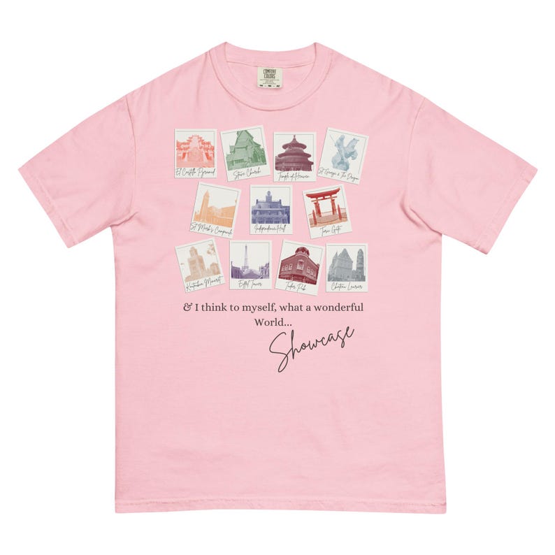 EPCOT World Showcase Shirt, Wonderful World Showcase, EPCOT Trip Shirt, Matching Disney Shirt for Family, Manly Disney Dad Shirt for EPCOT