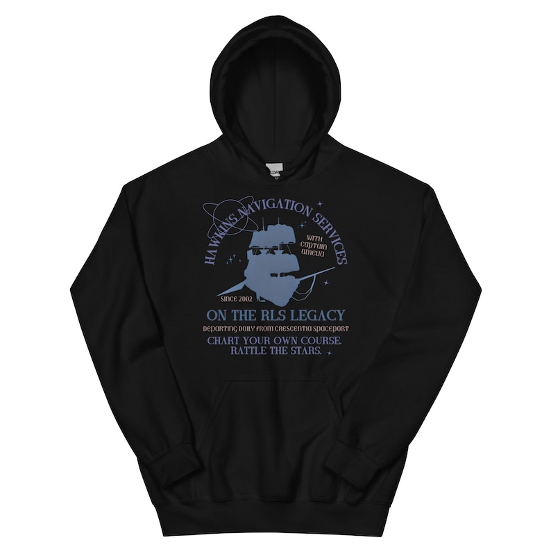 Treasure Planet Hoodie: Jim Hawkins & Captain Amelia