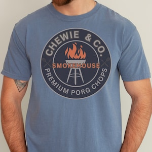 Chewie Porg Chops T-Shirt: Star Wars Theme Park Tee