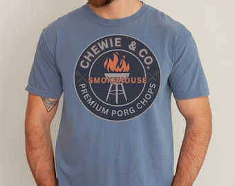 Chewie Porg Chops T-Shirt: Star Wars Theme Park Tee