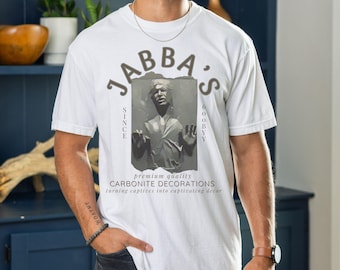 Jabba's Carbonite Heavyweight T-Shirt, Subtle Star Wars Disney Dad Shirt