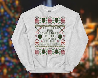 Kylo Ren Christmas Sweatshirt: Funny Star Wars Holiday Crewneck