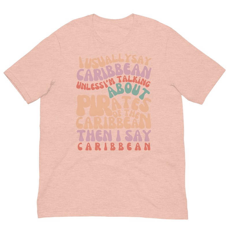 Pirates of the Caribbean Bella Canvas T-Shirt, Subtle Disney Shirt image 7