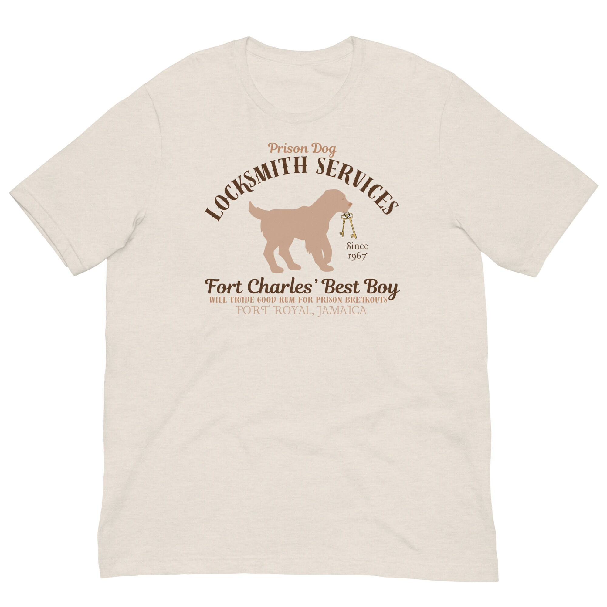 Pirates of the Caribbean T-shirt: Prison Dog Locksmith - Bella
