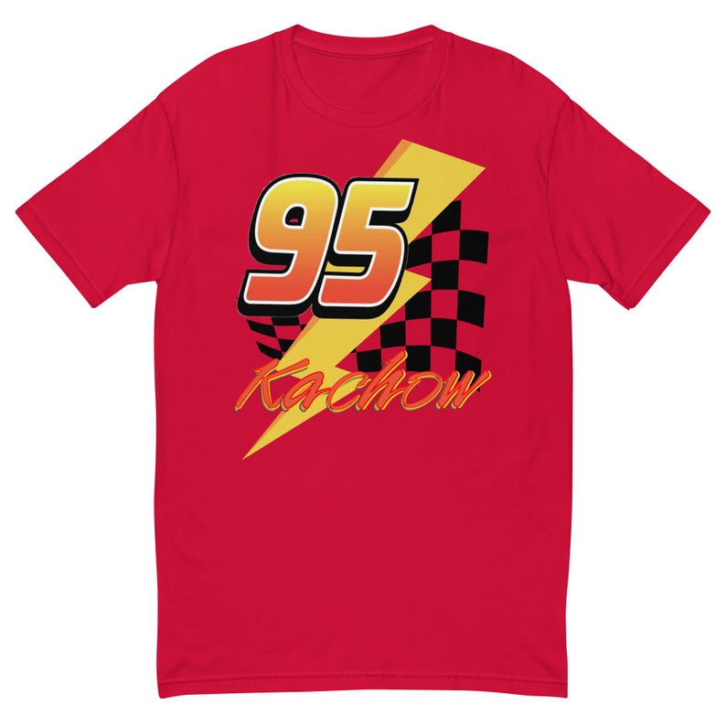 Lightning McQueen Ka-chow Next Level Shirt, Radiator Springs Cars Disney Shirt, Disney Family Cars Shirts, Disney Dad Cars Shirt