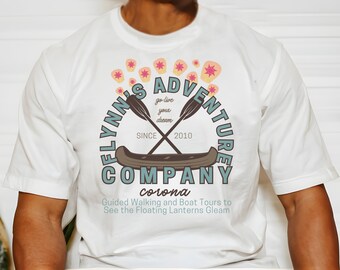 Camiseta da Flynn's Adventure Company, camiseta inspirada em Enrolados para pais da Disney