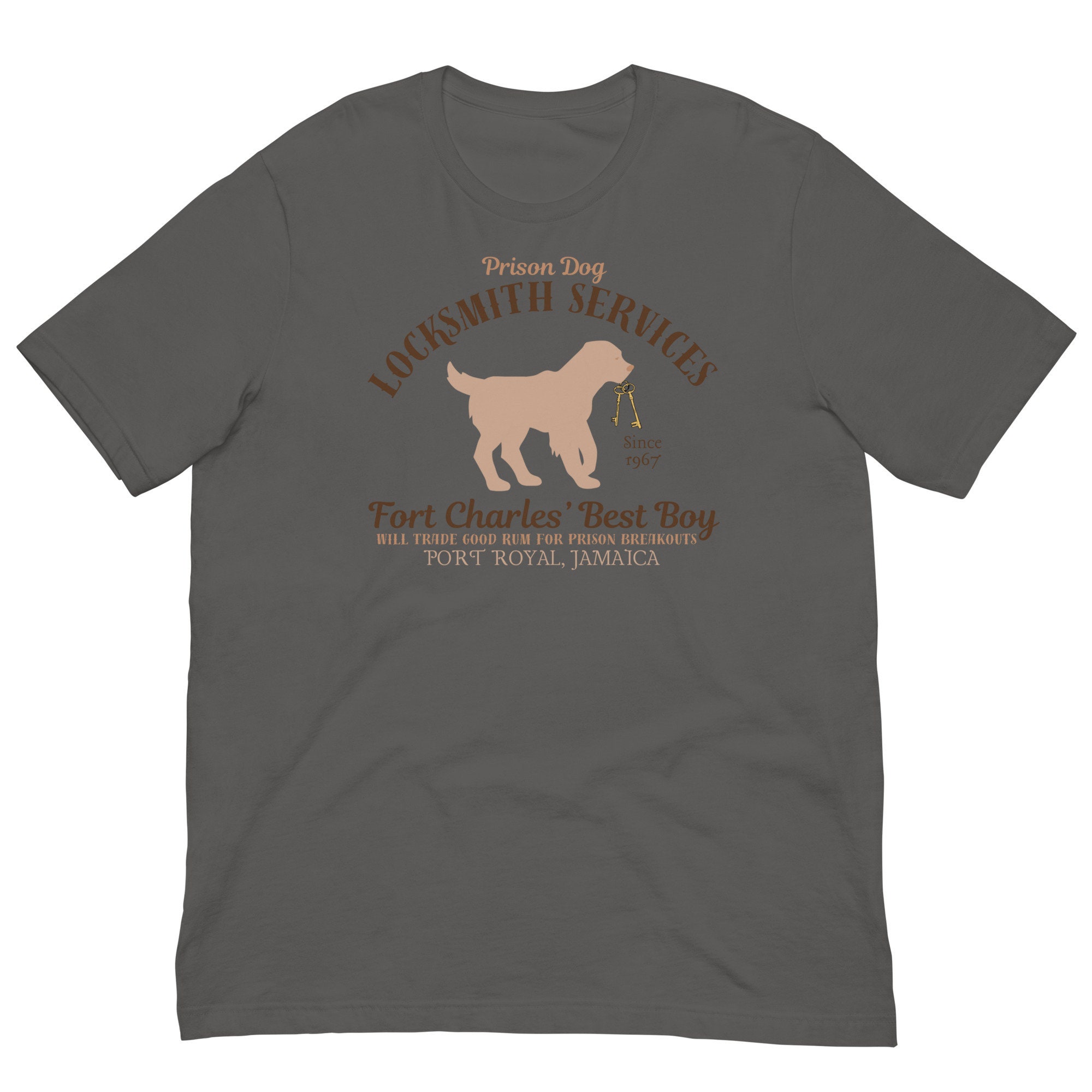 Pirates of the Caribbean T-shirt: Prison Dog Locksmith - Bella