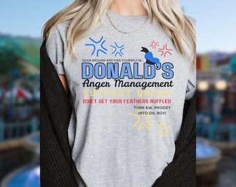 Grappig Donald Duck-shirt voor woedebeheersing – Disney T-shirt met print