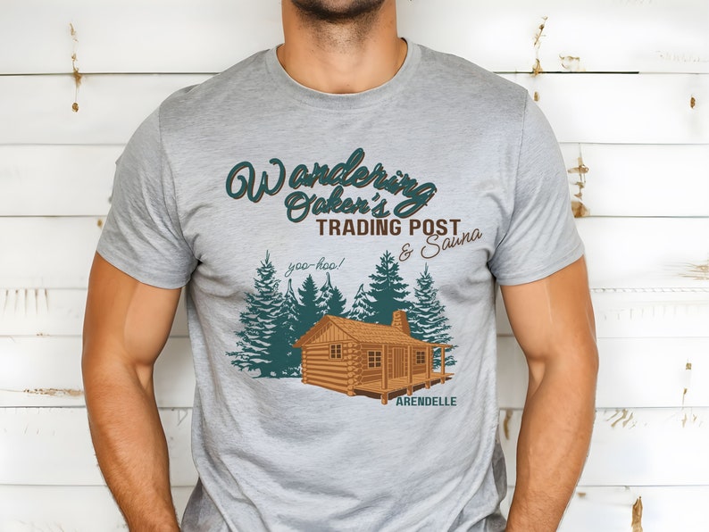 Wandering Oaken's, Frozen, Subtle Theme Park Bella Canvas Unisex Short Sleeve T-Shirt, Women's Gift, Men's Gift, Group Tee, Family Clothing