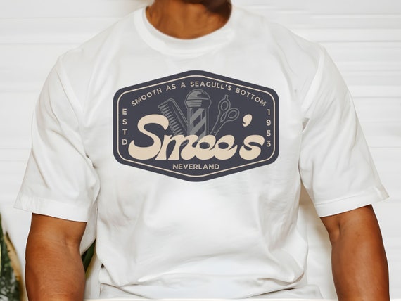 Smee's Barber Shop Bella Canvas T-Shirt, Subtle Disney Dad Shirt