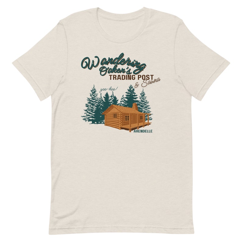 Wandering Oaken's, Frozen, Subtle Theme Park Bella Canvas Unisex Short Sleeve T-Shirt, Women's Gift, Men's Gift, Group Tee, Family Clothing