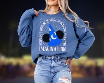 Fantasi, Fantasmisk rund hals, Trollkarlen Musse Pigg, Hollywood Studios tröja, matchande familjetröjor