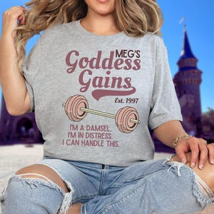 Disney Hercules Inspired Meg Damsel in Distress Shirt, Subtle Trendy Bella Canvas Megara from Hercules Shirt, Disney Hercules Shirt,