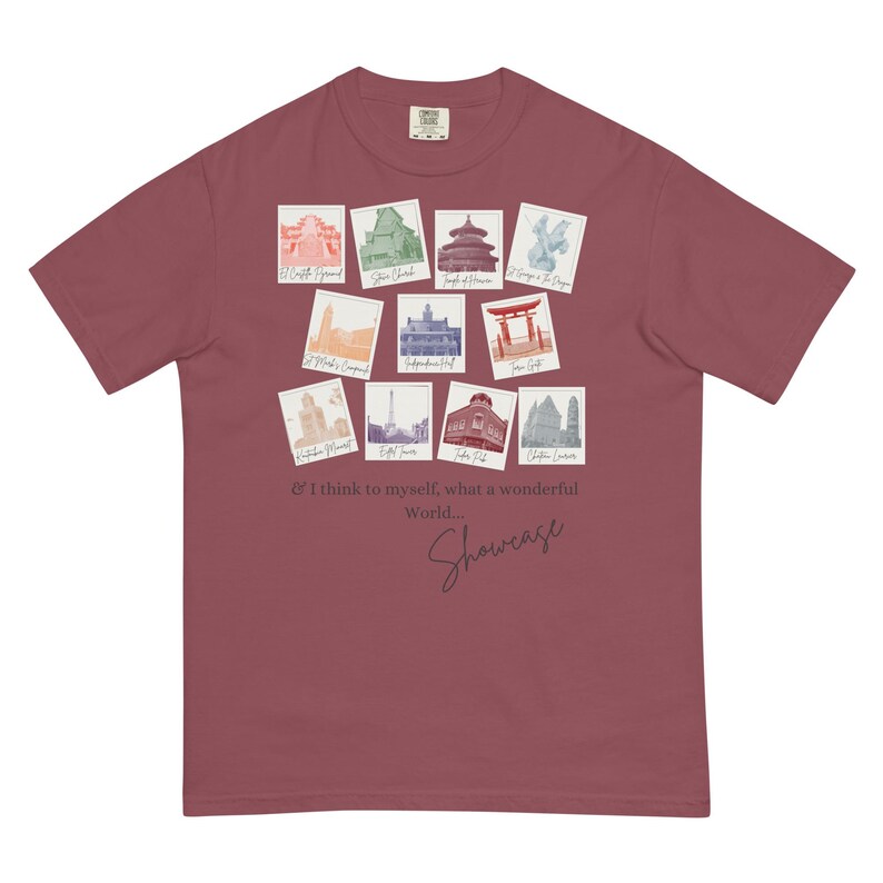 EPCOT World Showcase Shirt, Wonderful World Showcase, EPCOT Trip Shirt, Matching Disney Shirt for Family, Manly Disney Dad Shirt for EPCOT