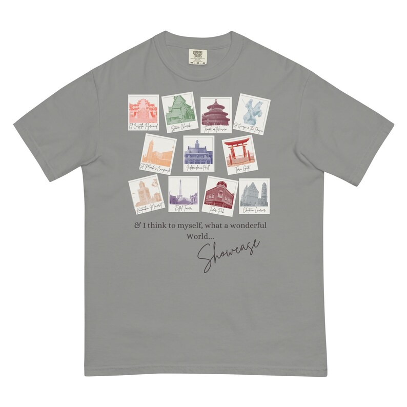 EPCOT World Showcase Shirt, Wonderful World Showcase, EPCOT Trip Shirt, Matching Disney Shirt for Family, Manly Disney Dad Shirt for EPCOT