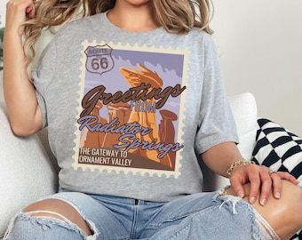 T-shirt Radiator Springs, T-shirt Subtle Cars Disney Land