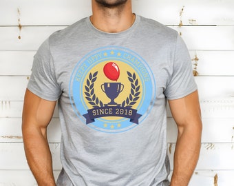 Bluey Keepy Uppy Champions T-Shirt, Disney Family Tee