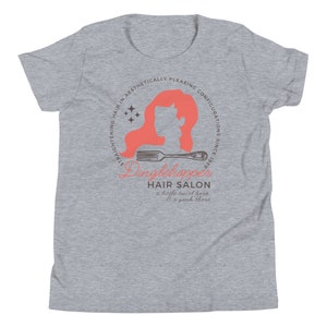 Dinglehopper Hair Salon, The Little Mermaid, Subtle Theme Park Bella Canvas Youth Short Sleeve, Kid's Gift, Group Tee, Family Clothing