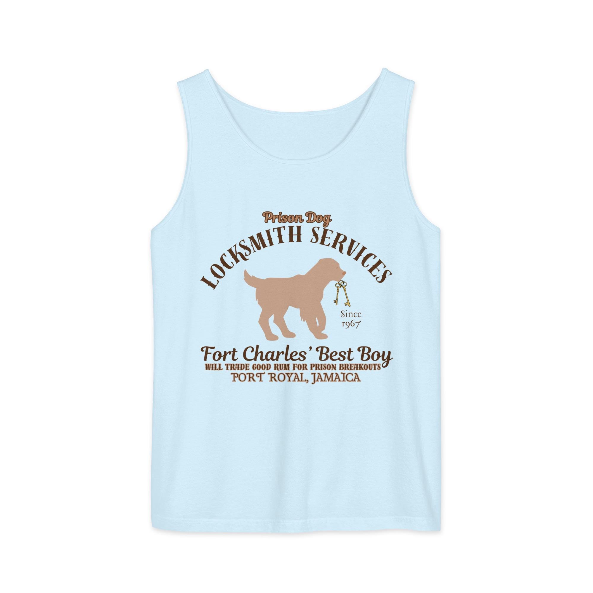 Pirates of the Caribbean Prison Dog Comfort Colors Tank - Etsy
