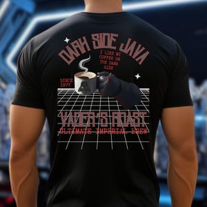 Lustiges Darth Vader Kaffee Shirt: Dark Side Java Tee