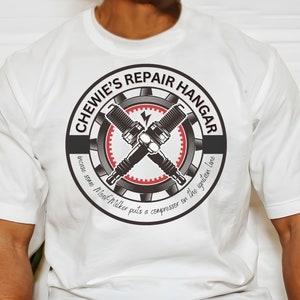 Chewie's Repair Hangar Shirt: Moof Milker, Subtle Star Wars Tee