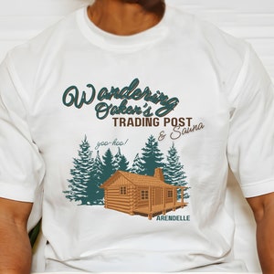 Wandering Oaken's, Frozen, Subtle Theme Park Bella Canvas Unisex Short Sleeve T-Shirt, Women's Gift, Men's Gift, Group Tee, Family Clothing