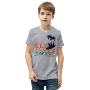 Stitch&#39;s Surf Shack, Lilo and Stich, Disney Ohana, Subtle Disney Family Shirts, Trendy Youth Lilo and Stich Bella Canvas Shirt