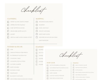Checklista för babyregister
