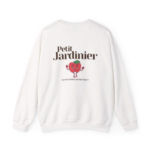 Plant Mom Sweatshirt | Gardener Gift | Petit Jardinier Crewneck | French Aesthetic | Cottagecore Sweater | Gift for Plant Lover image 10