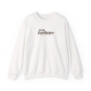 Plant Mom Sweatshirt | Gardener Gift | Petit Jardinier Crewneck | French Aesthetic | Cottagecore Sweater | Gift for Plant Lover image 12