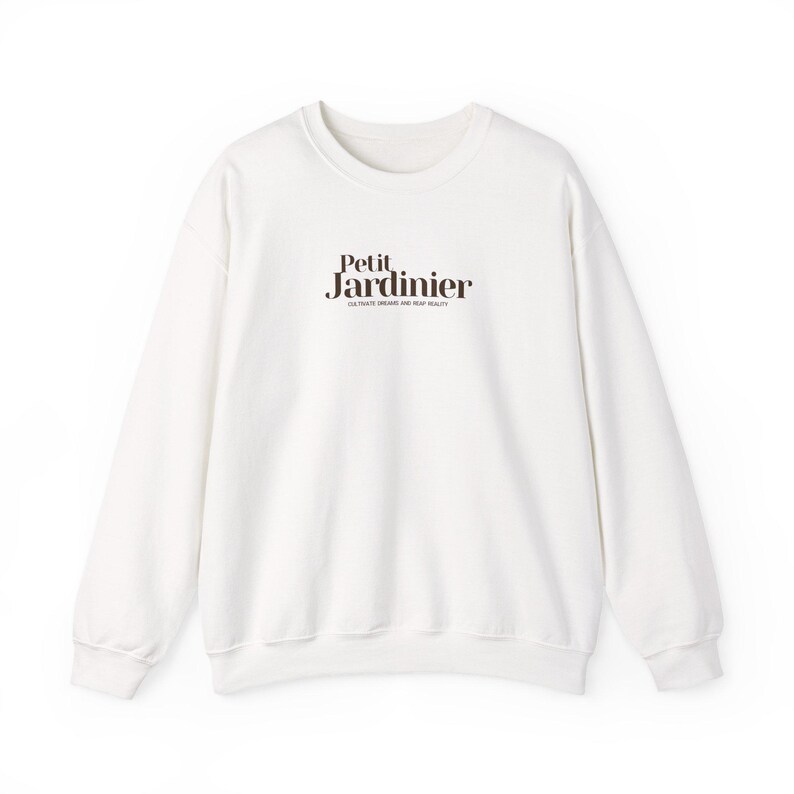 Plant Mom Sweatshirt | Gardener Gift | Petit Jardinier Crewneck | French Aesthetic | Cottagecore Sweater | Gift for Plant Lover image 12