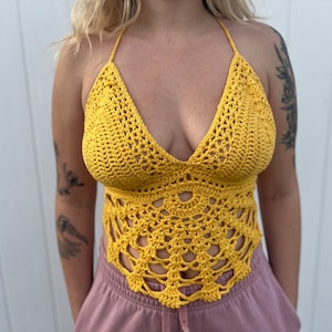 crochet crop top
