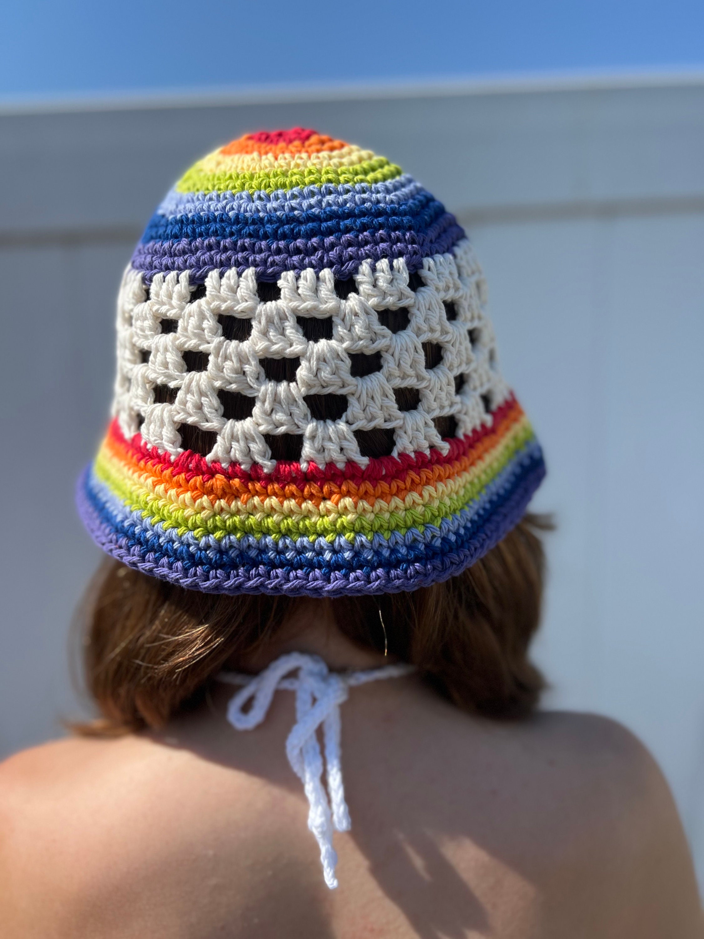 Handmade Crochet Bucket Hat - Etsy