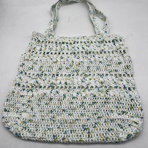 crochet cotton bag