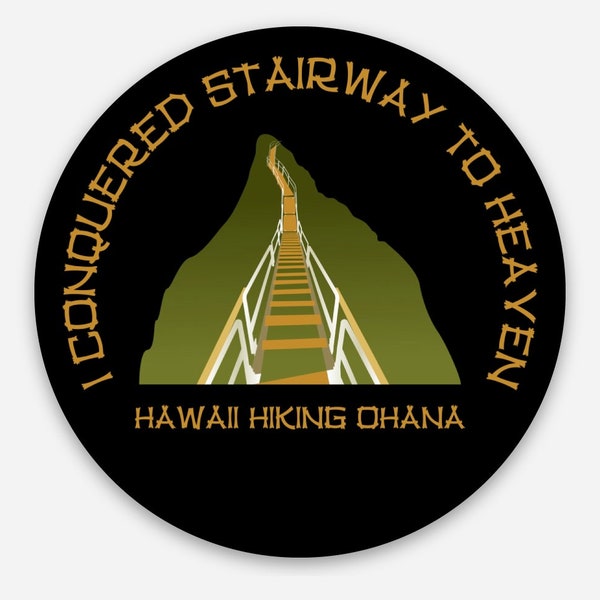 Stairway to Heaven Hawaii Stickers