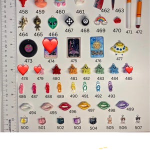 Customizable Bedazzled metal Lighter Case w/charm | Custom Charm Chain| Personalized Word or Name | image 20