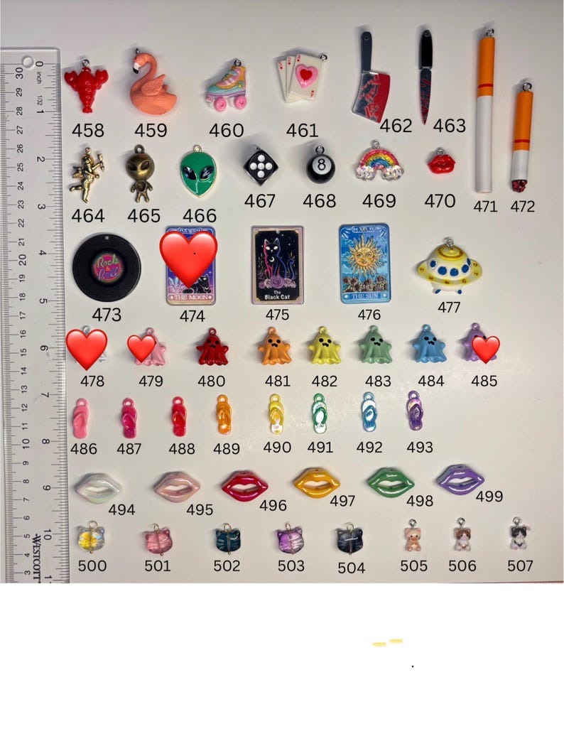 Customizable Bedazzled metal Lighter Case w/charm | Custom Charm Chain| Personalized Word or Name | image 20