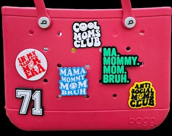 Ma, Mommy, Mom, Bruh Bogg Charms for Bogg Bags. 3D Printed Mom Bogg Charms. SHIPS SUPER FAST!