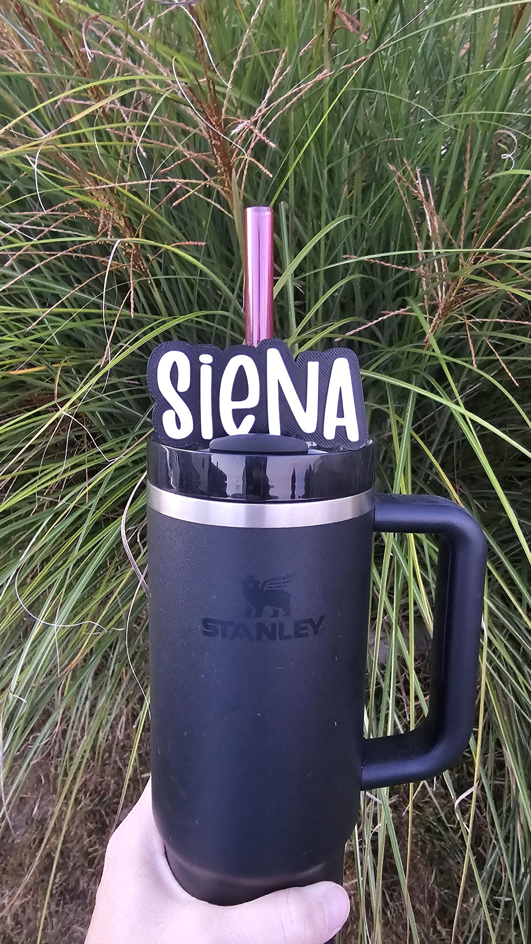 Personalized 3D Printed Straw Name Toppers for Stanley Cups - Etsy