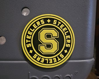 3D Printed Steelers Bogg Charm: Sports Fan Gift