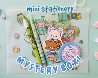 Boys Mystery Box - Kawaii Mini Briefpapier Box - Voor jongens of meisjes