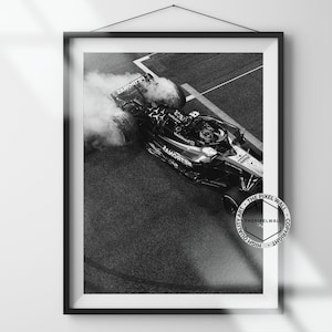 Formula One Wall Art, Car Race Poster, Formula 1 Gifts For Men, Formula One Wall Decor, Formula One 2025 Poster, Artwork For Prints