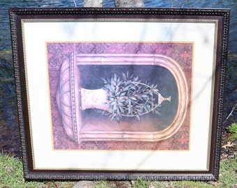 Decorative Ornate Picture Frame, 40 1/2 X 34 3/8 Picture Frame with Glass and Matte, Decorative Frames, Vintage Frames