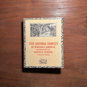 The Animal Family by Randall Jarrell Illustrated by Maurice Sendak Rare First Edition First Printing SIGNED by Sendak Hardcover Dust Jacket