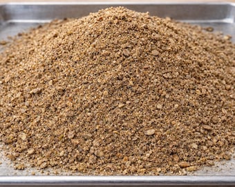 Pumpkin Seed Powder Dog Food Topper | Coarse Ground Pepitas | Single Ingredient | Natural Fiber + Crunch | Sprinkle for Dogs Dewormer