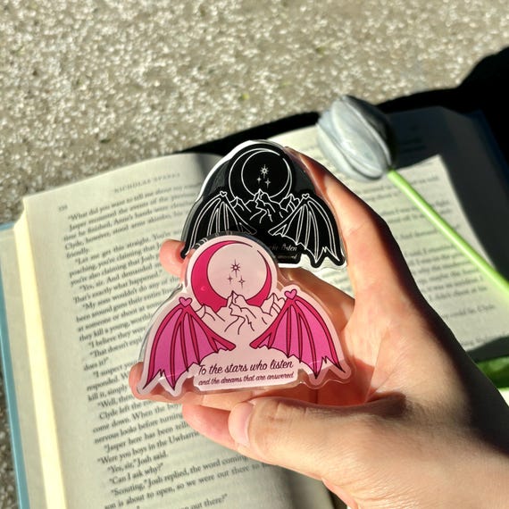 ACOMAF | MagSafe Phone Grip for Bookish, Kindle Grip, Kindle Holder, Magnetic Phone Holder with Reading Designs, Kindle Accessories