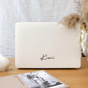 MacBook Case For MacBook Pro 14 2024 Air 13 A2337 Pro 13 15 16 Cover, Personalized MacBook Case A2681 2022 Vegan Leather Laptop Case Gifts