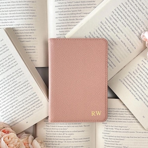 Custodia Kindle in pelle rosa vegana squisita, completamente nuova, Paperwhite 12a generazione 7" 6.8" 2021, custodia Kindle 2024 6" Custodia Boho, regalo unico per la mamma